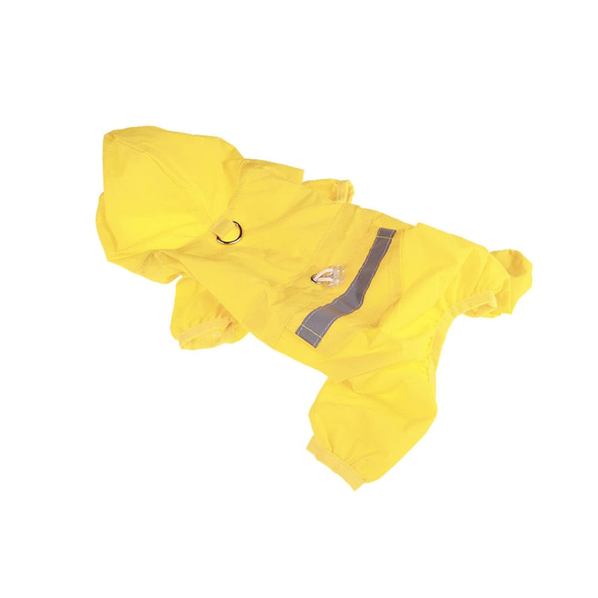 Puppy Casual Cat Raincoat Waterproof Jacket