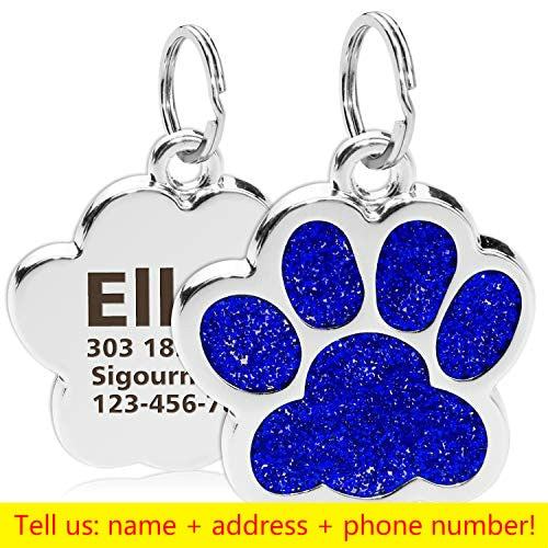 Paw Glitter Pendant