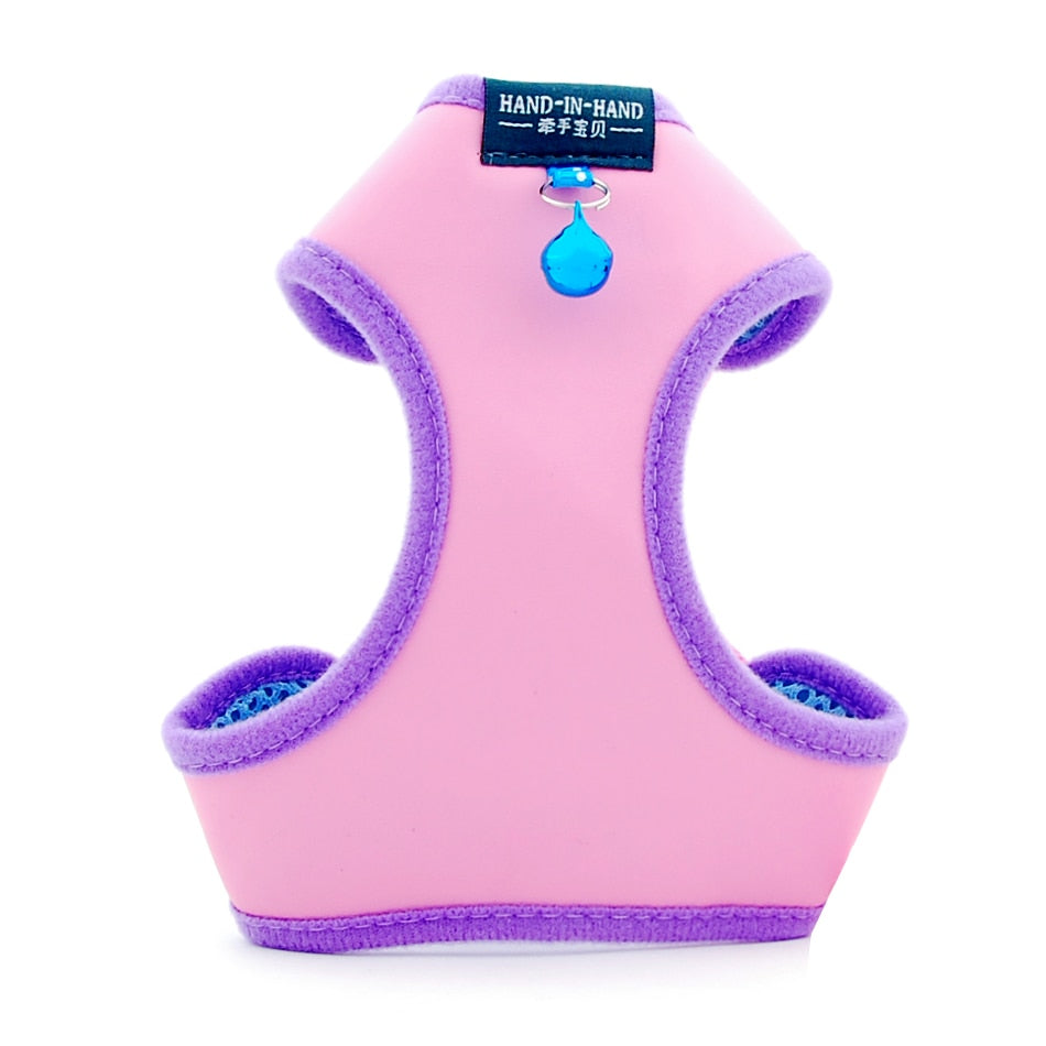 Pet Adjustable Harness With Bell