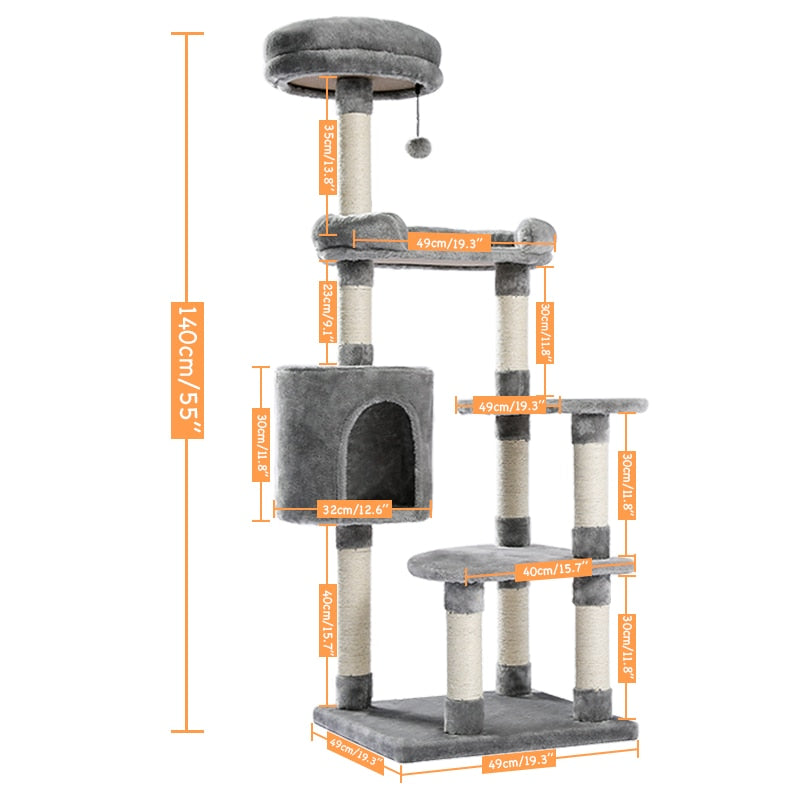 Multi-Level Cat Tree Condo Furniture