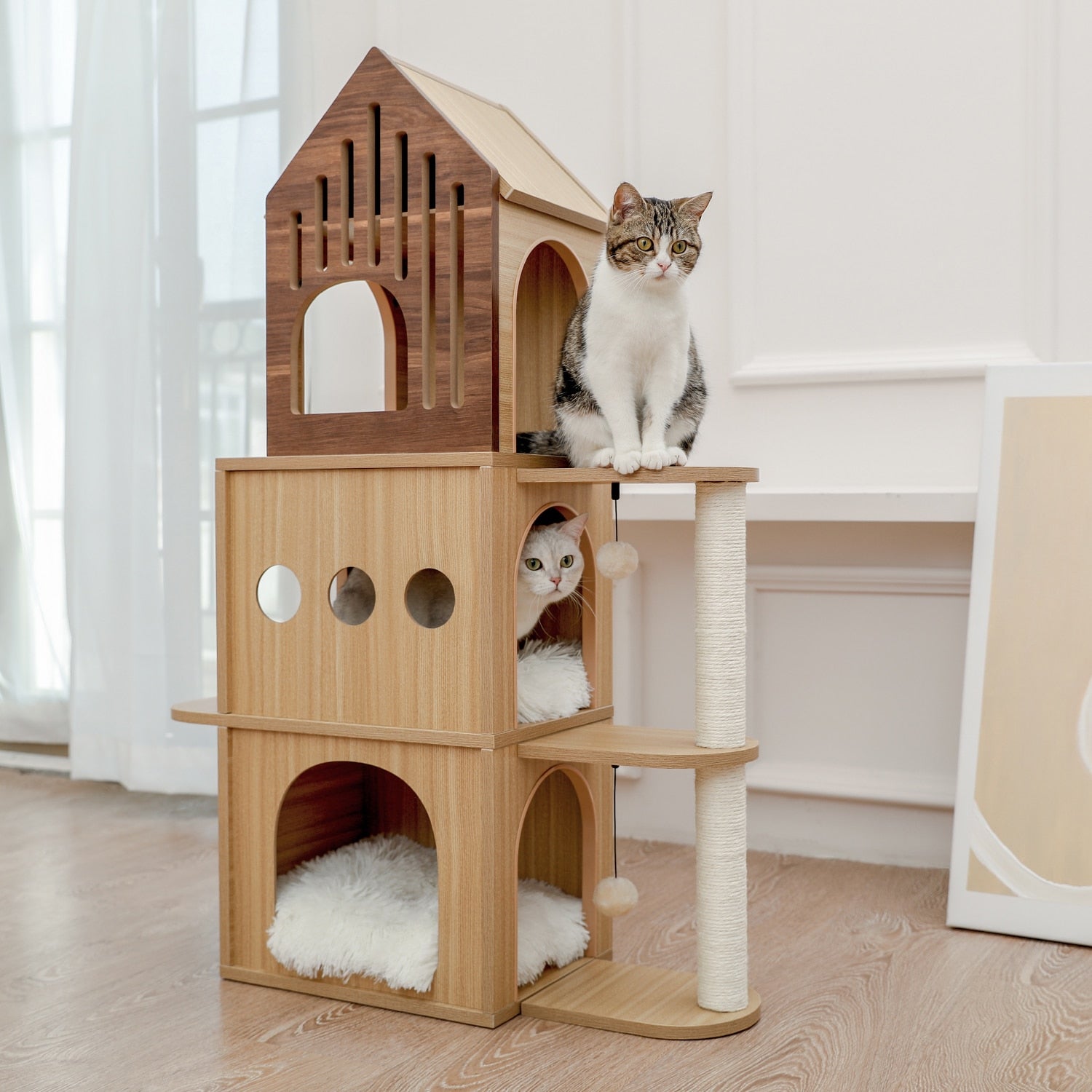 Cat Tree Furniture Tower Climb