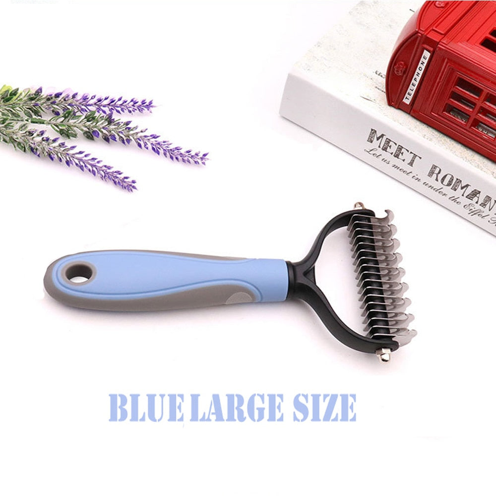 Trimming Dematting Deshedding Brush Grooming Tool