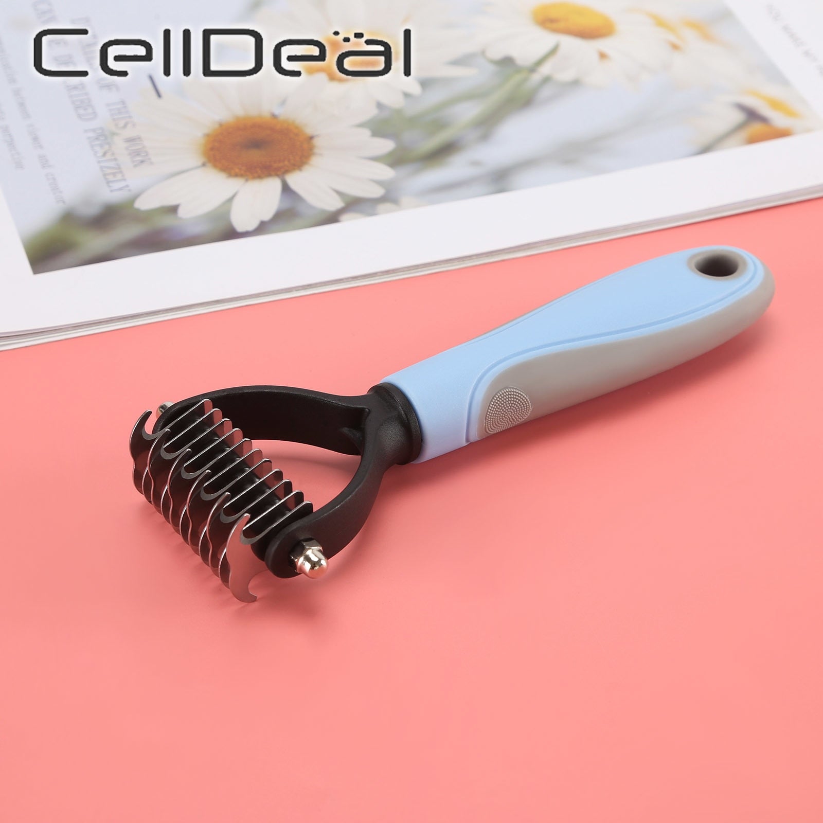 Trimming Dematting Deshedding Brush Grooming Tool