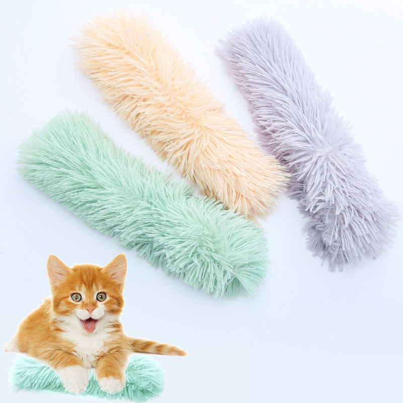 Stick Feather Rod Mouse Toy