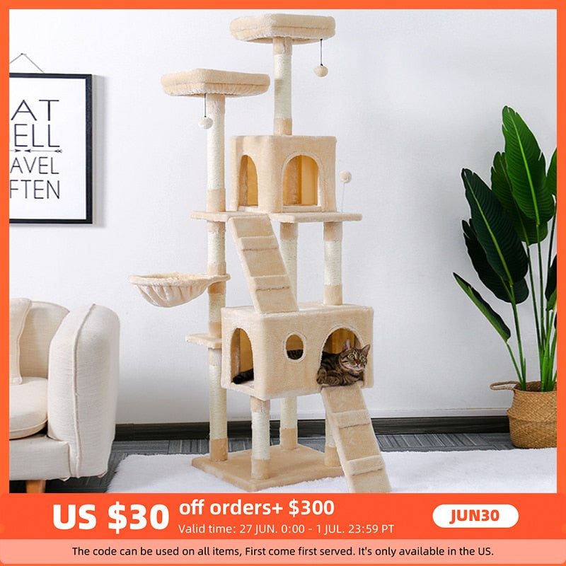 Multi-Level Cat Tree Condo Furniture